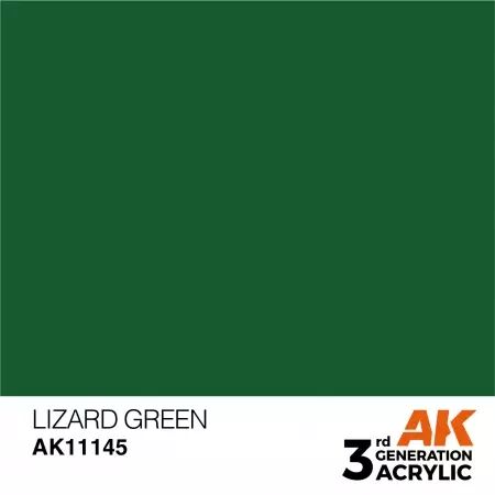 AK Interactive - 3rd Gen - Lizard Green 17ml