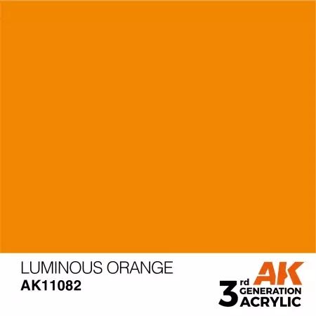 AK Interactive - 3rd Gen - Luminous Orange 17ml