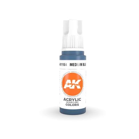 AK Interactive - 3rd Gen - Medium Blue 17ml