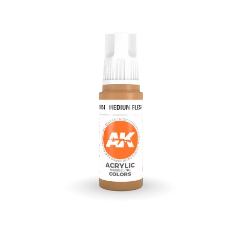 AK Interactive - 3rd Gen - Medium Flesh Tone 17ml