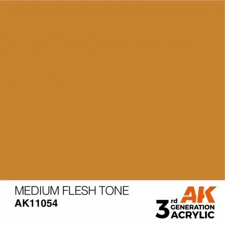 AK Interactive - 3rd Gen - Medium Flesh Tone 17ml