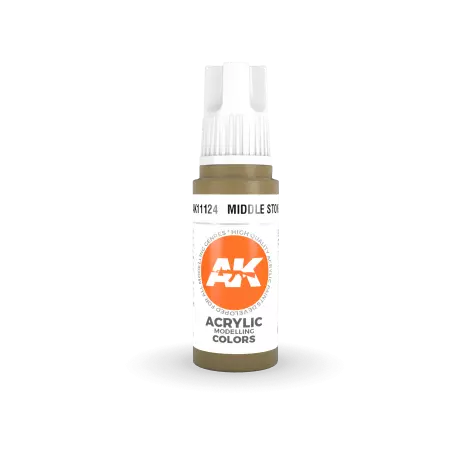 AK Interactive - 3rd Gen - Middle Stone 17ml