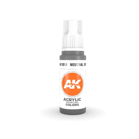 AK Interactive - 3rd Gen - Neutral Grey 17ml