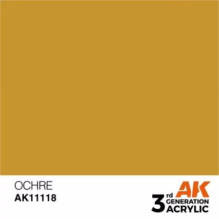 AK Interactive - 3rd Gen - Ocher 17ml