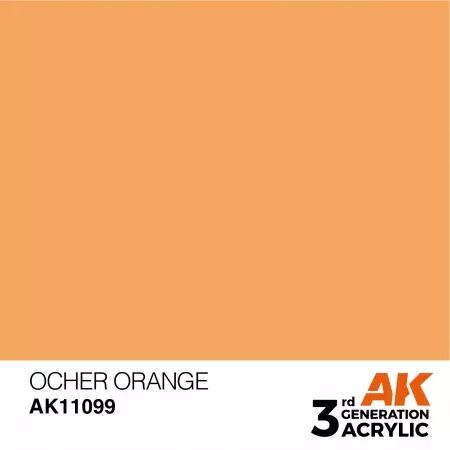 AK Interactive - 3rd Gen - Ocher Orange 17ml