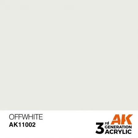 AK Interactive - 3rd Gen - Offwhite 17ml