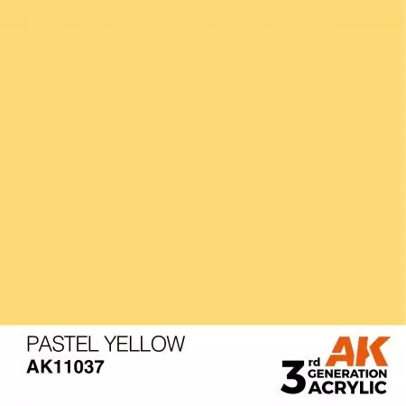 AK Interactive - 3rd Gen - Pastel Yellow 17ml