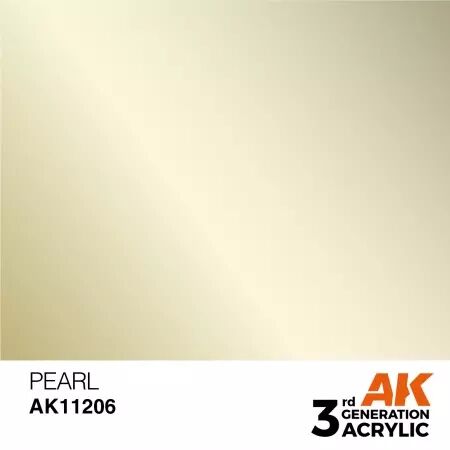 AK Interactive - 3rd Gen - Pearl 17ml