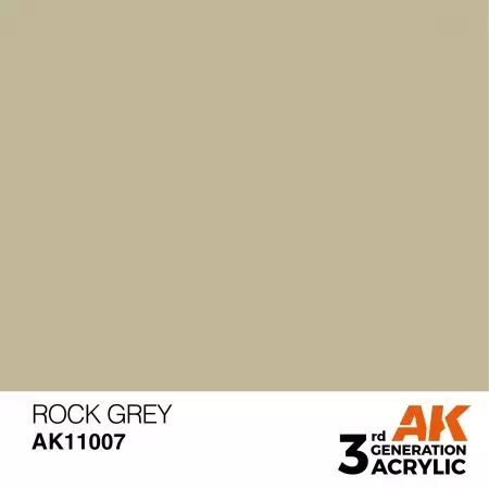 AK Interactive - 3rd Gen - Rock Grey 17ml