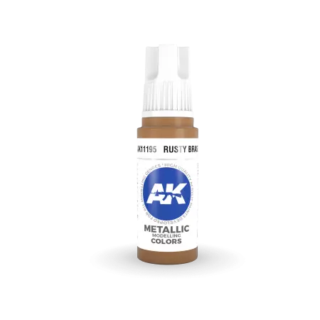 AK Interactive - 3rd Gen - Rusty Brass 17ml