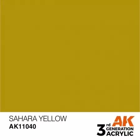 AK Interactive - 3rd Gen - Sahara Yellow 17ml