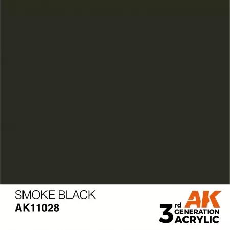 AK Interactive - 3rd Gen - Smoke Black 17ml