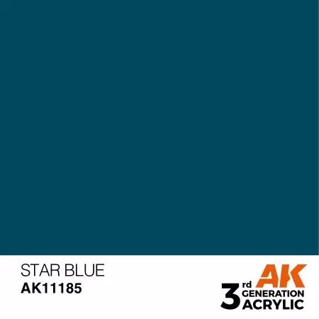 AK Interactive - 3rd Gen - Star Blue 17ml