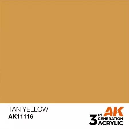 AK Interactive - 3rd Gen - Tan Yellow 17ml