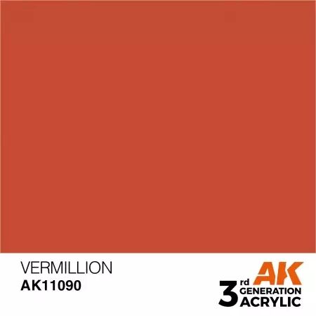 AK Interactive - 3rd Gen - Vermillion 17ml