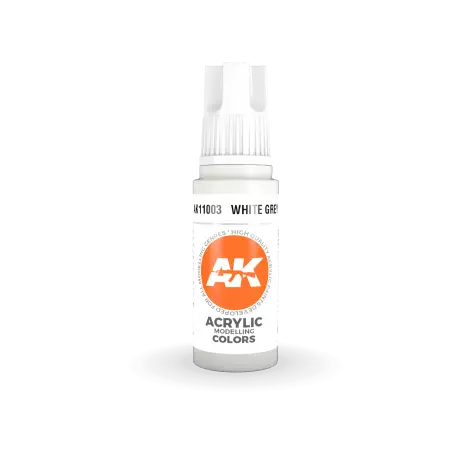 AK Interactive - 3rd Gen - White Grey 17ml