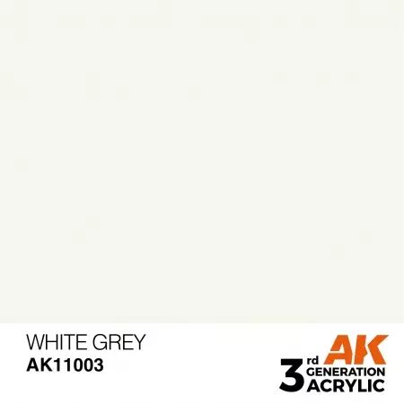 AK Interactive - 3rd Gen - White Grey 17ml