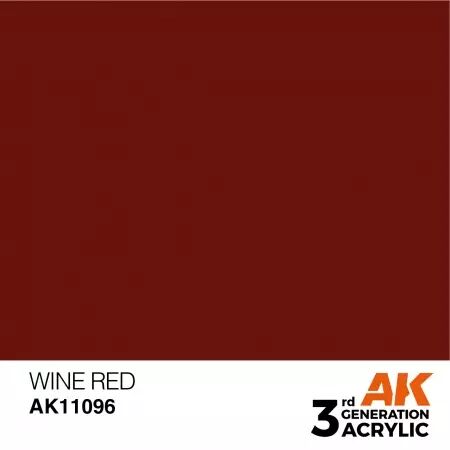 AK Interactive - 3rd Gen - Wine Red 17ml