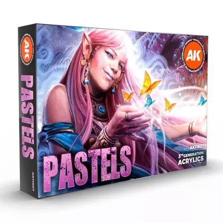 Ak Interactive - 3Rd Gen Set - Pastels Colors Set