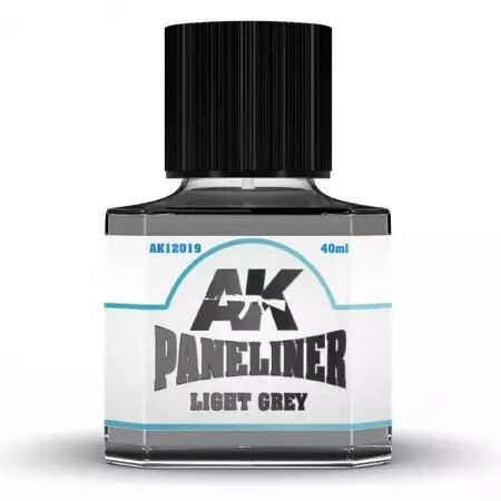 Ak Interactive - Auxiliaires - Paneliner Light Grey - 40 ml