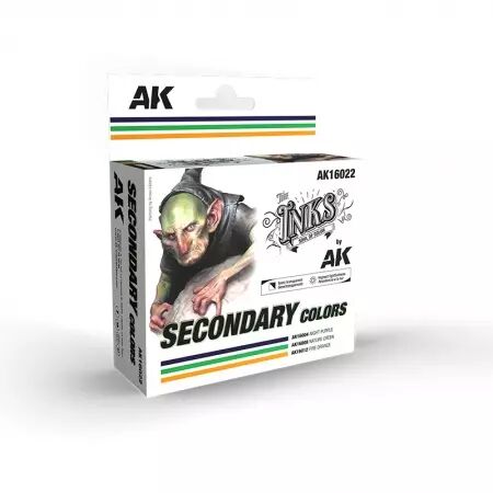 Ak Interactive - Ink set - Secondary colors