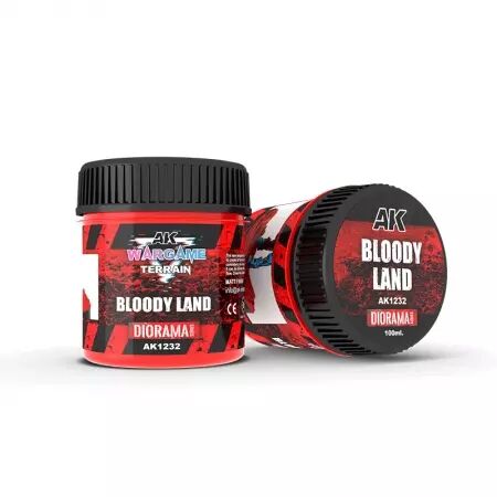 Ak Interactive - Wargame Series - Terrains - Bloody Land 100 Ml.