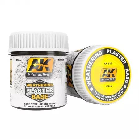 Ak Interactive - Weathering Plaster Base - Terrains - 100 Ml.