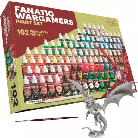 Army Painter -  Starter Peinture - Warpaints Fanatic - Complete Paint Set