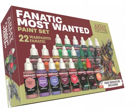 Army Painter -  Starter Peinture - Warpaints Fanatic - Most Wanted Paint Set