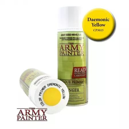 Army Painter - Bombes - Colour Primer : Daemonic Yellow