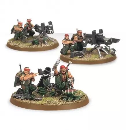 Astra Militarum: Équipe d\'Armes Lourdes Catachaine- Warharmmer 40k - Games Workshop