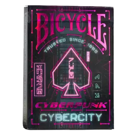 Bicycle Creatives - Cyberpunk Cyber City (Jeu de 54 cartes)