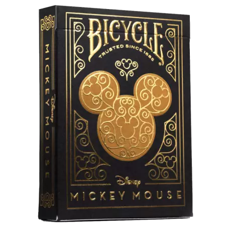 Bicycle Creatives - Disney Mickey Black & Gold (Jeu de 54 cartes)