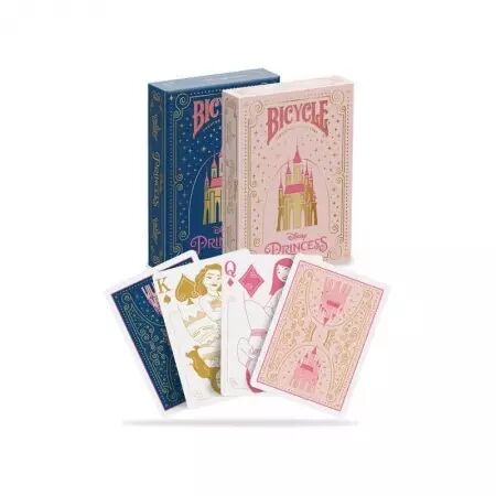 Bicycle Creatives - Disney Princesses Rose (Jeu de 54 cartes)