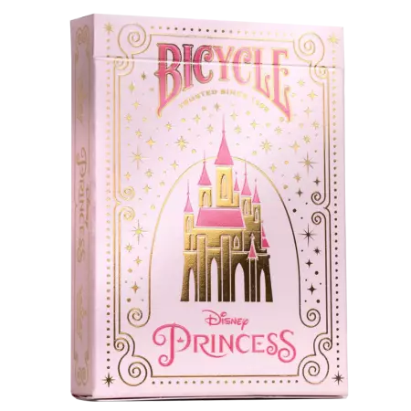 Bicycle Creatives - Disney Princesses Rose (Jeu de 54 cartes)