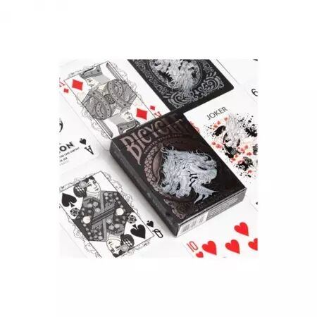 Bicycle Ultimates - Dragon Black (Jeu de 54 cartes)