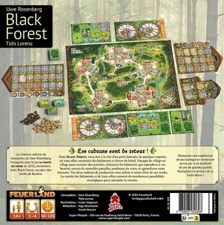 Black Forest - Uwe Rosenberg et Tido Lorenz - Super Meeple