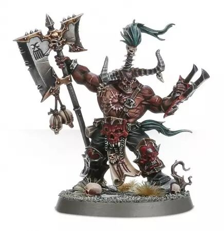 Blades of Khorne : Exalted Deathbringer with Ruinous Axe - Warhammer Age of Sigmar