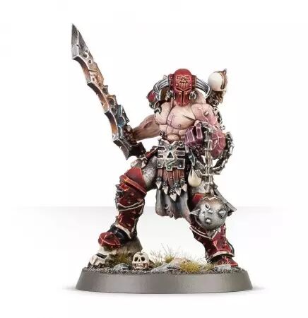 Blades of Khorne : Slaughterpriest avec Entailleur et Marteau de Colère - Warhammer Age of Sigmar