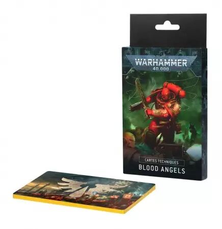 Blood Angels : Cartes Techniques (Francais) - Warhammer 40k - Games Workshop