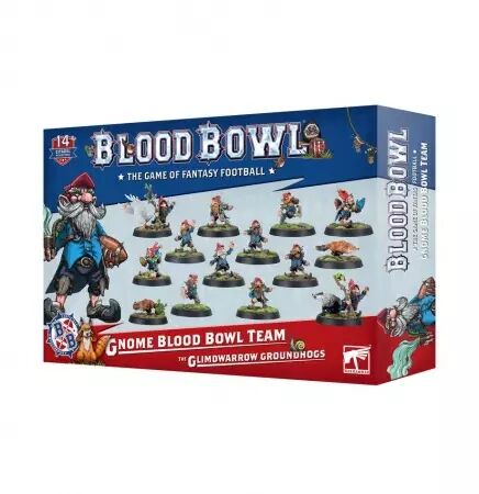 Blood Bowl: Équipe de Gnomes pour Blood Bowl: les Glimdwarrow Groundhogs - Games Workshop