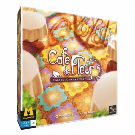 Café de Fleur : L\'art de la Marqueterie - Michael Kiesling - Matagot