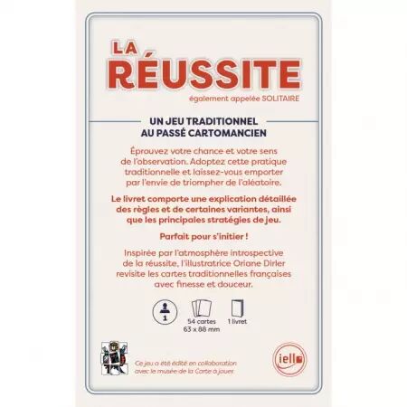 Cartes Traditionnelles : Réussite - Dirler