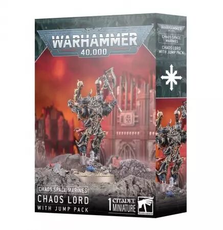 Chaos Space Marines : Seigneur Du Chaos Avec Reacteur Dorsal - Warhammer 40k - Games Workshop