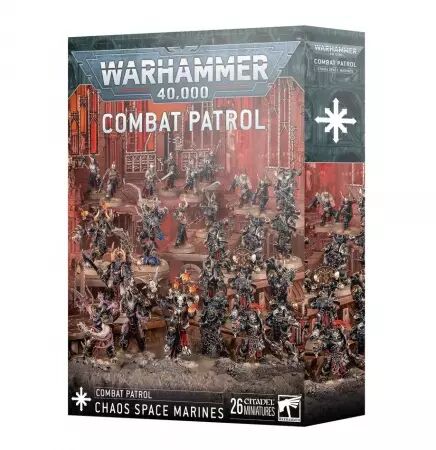 Chaos Space Marines: Patrouille (Combat Patrol) - Edition 2024 - Warhammer 40k