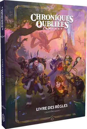 Chroniques Oubliées Fantasy : Livre des règles (souple)