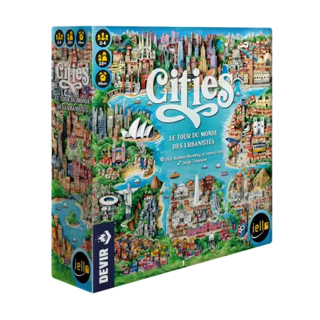 Cities - Phil Walker-Harding & Steve Finn - Iello