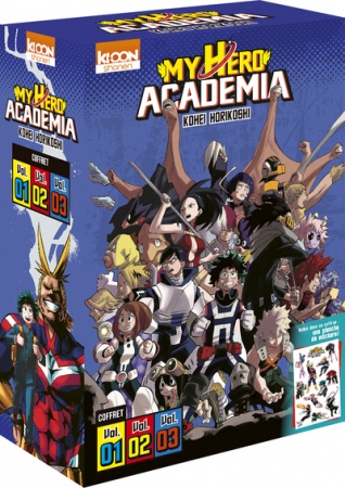 Coffret My Hero Academia vol. 1 à 3 - Horikoshi Kohei