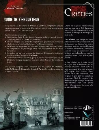 Crimes : Le Guide de l\'Enquêteur