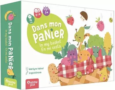 Dans mon panier - Valnet Marilyne - P\'tits jeux - Auzou